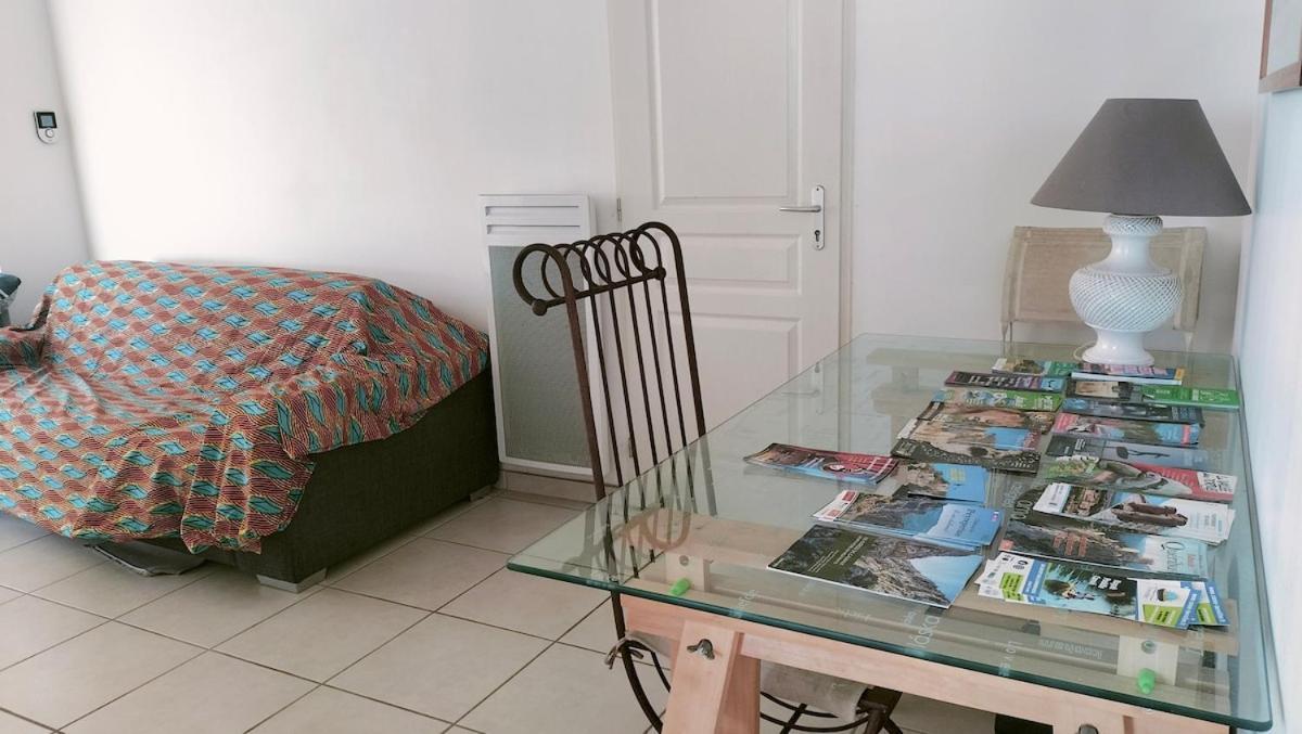 Maison avec vue sur la mer et avec piscine à Fitou Exterior foto